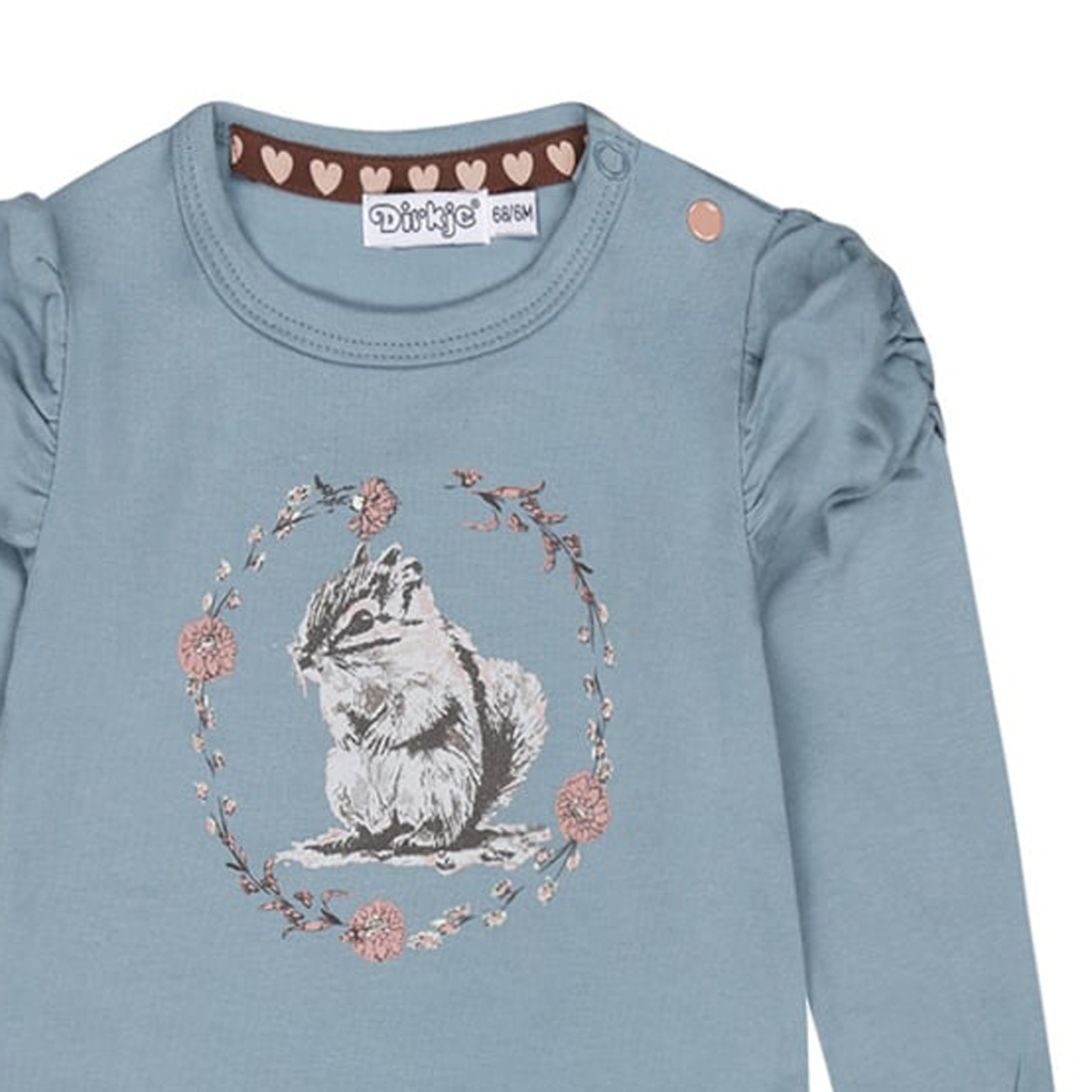 Βρεφική μπλούζα DIRKJE κορίτσι - 3