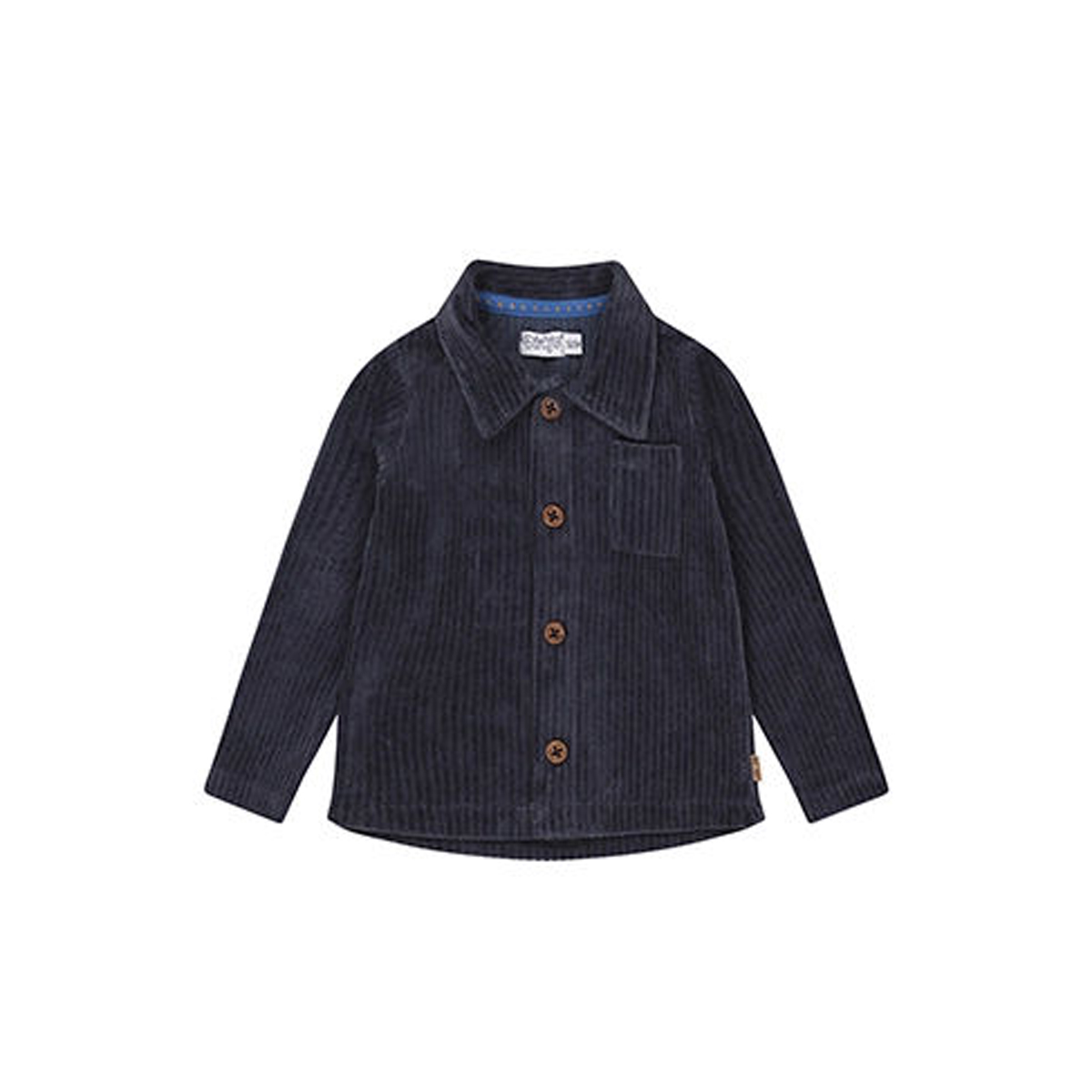 Παιδικό κοτλέ πουκάμισο DIRKJE - NAVY