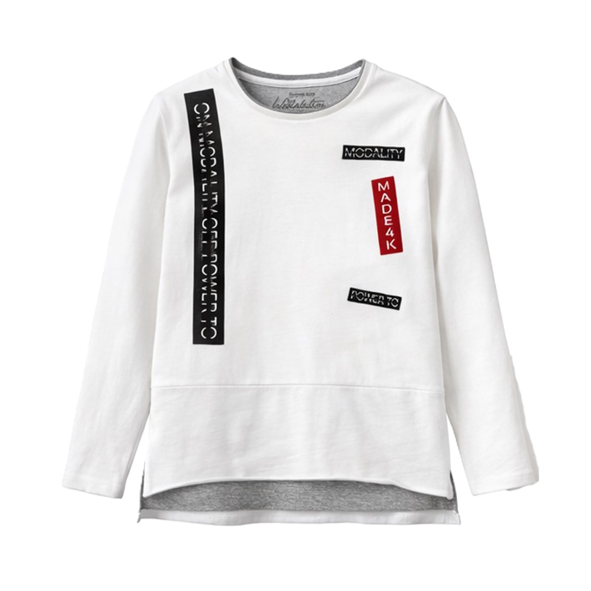 Παιδική μπλούζα RONNIE KAY - ΛΕΥΚΟ