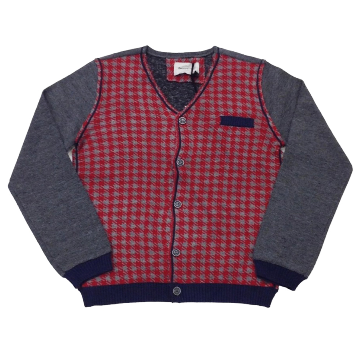 Παιδική πλεκτή ζακέτα RONNIE KAY - ΓΚΡΙ