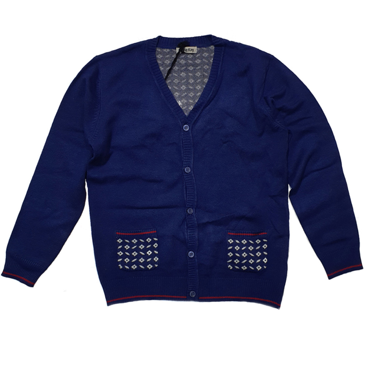 Ζακέτα RONNIE KAY - ΜΠΛΕ