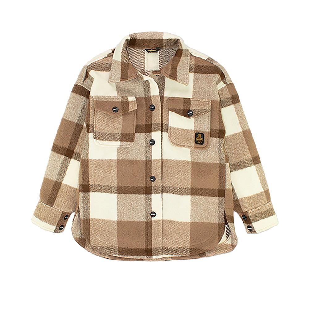 Παιδικό καρό πανωφόρι REFRIGIWEAR κορίτσι - ΚΑΦΕ