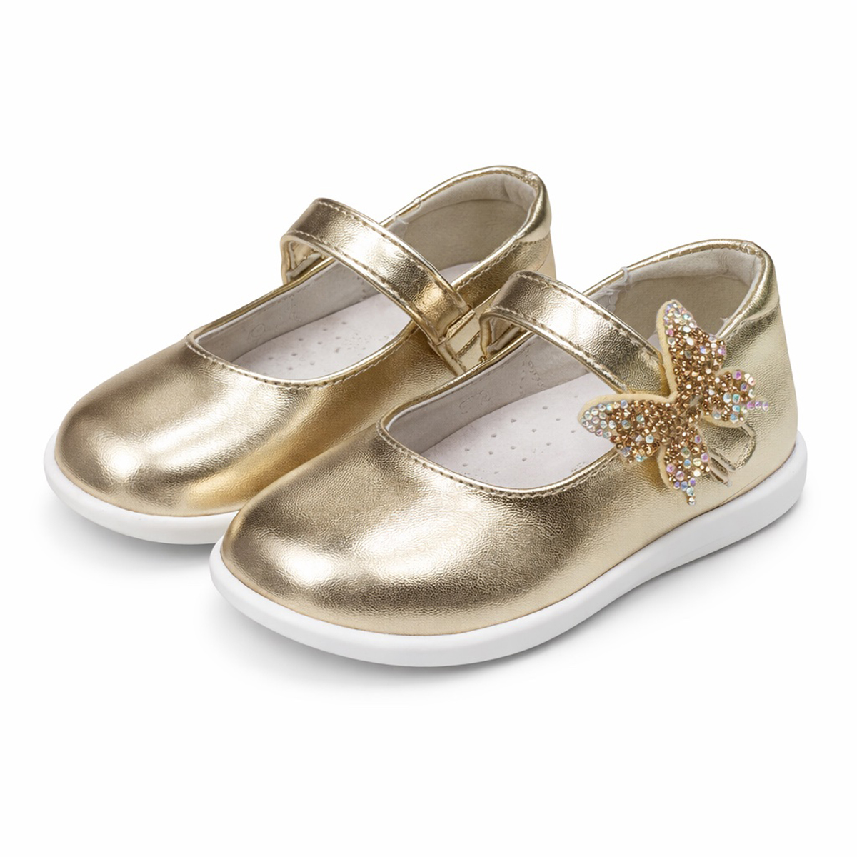 Παιδικές μπαλαρίνες BACIO κορίτσι - ΧΡΥΣΟ