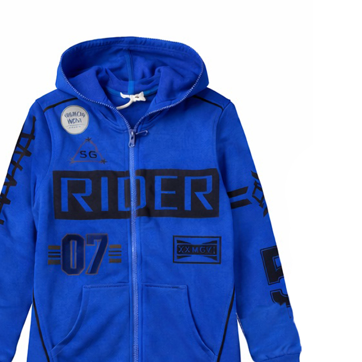 Παιδική ζακέτα φούτερ με κουκούλα STREET GANG αγόρι - 3