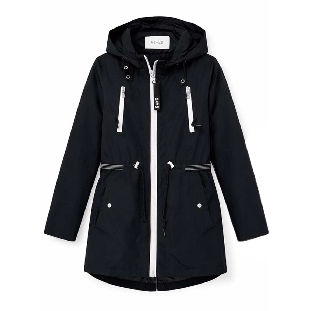 Εποχιακό μπουφάν Street Gang - ΜΑΥΡΟ