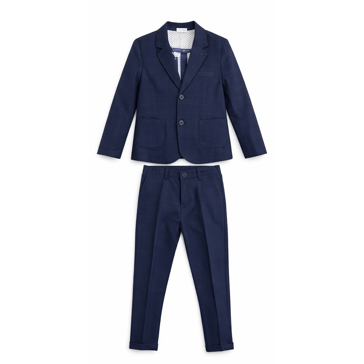 Σετ σακάκι με παντελόνι STREET GANG - NAVY