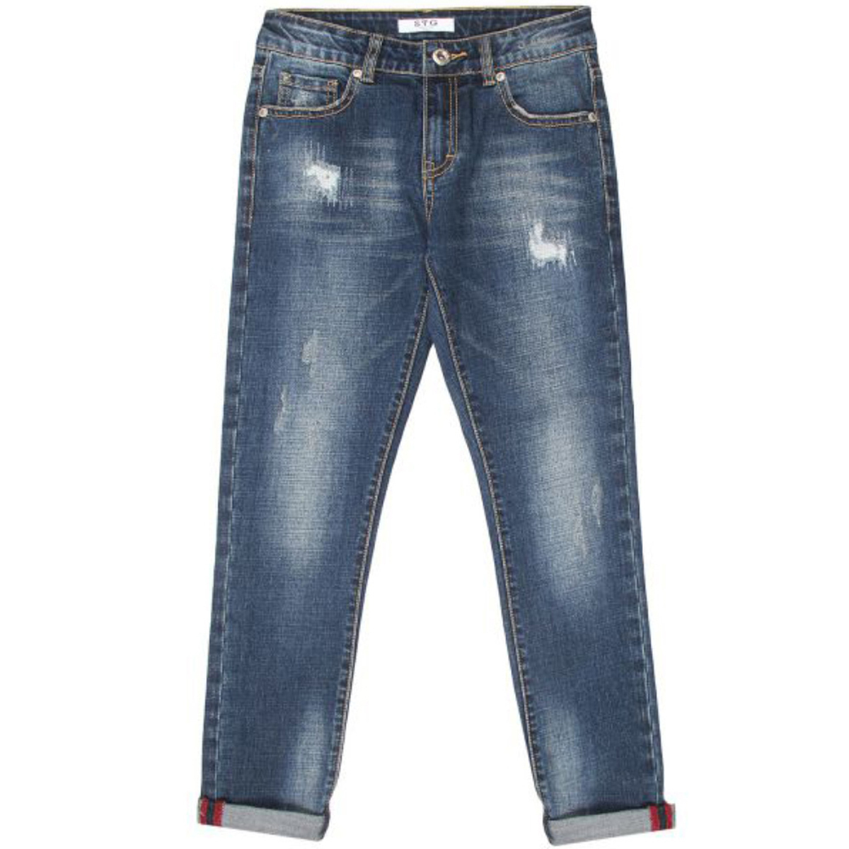 Τζιν παντελόνι STREET GANG - ΜΠΛΕ