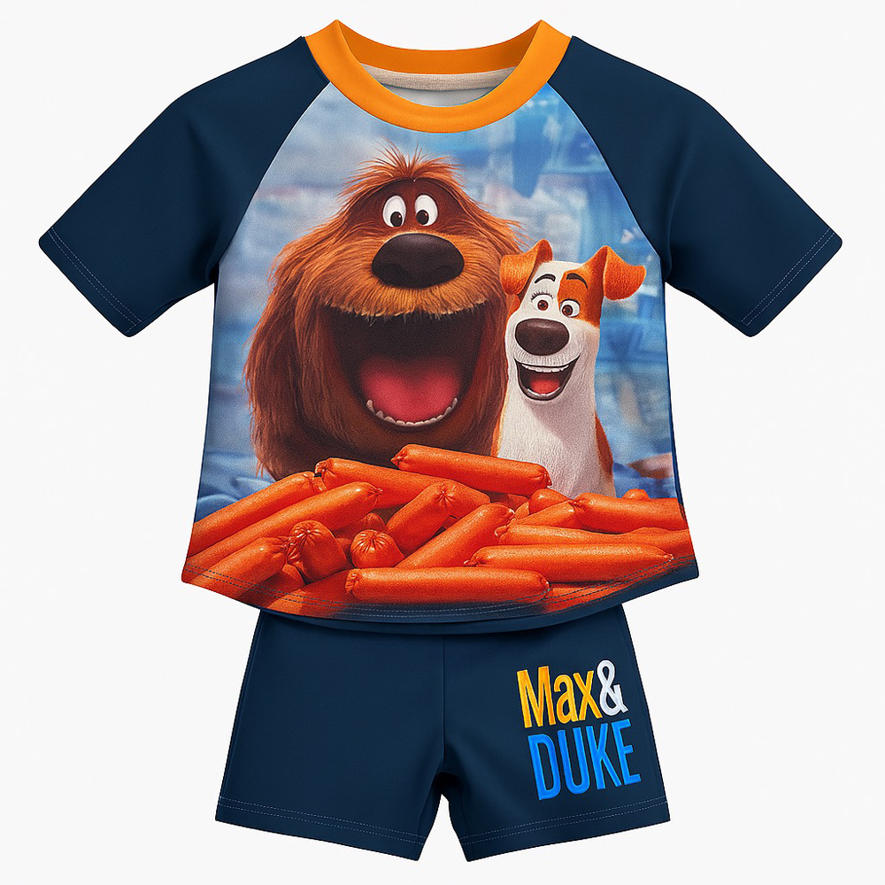 Παιδικό σετ μαγιό THE SECRET LIFE OF PETS αγόρι - NAVY