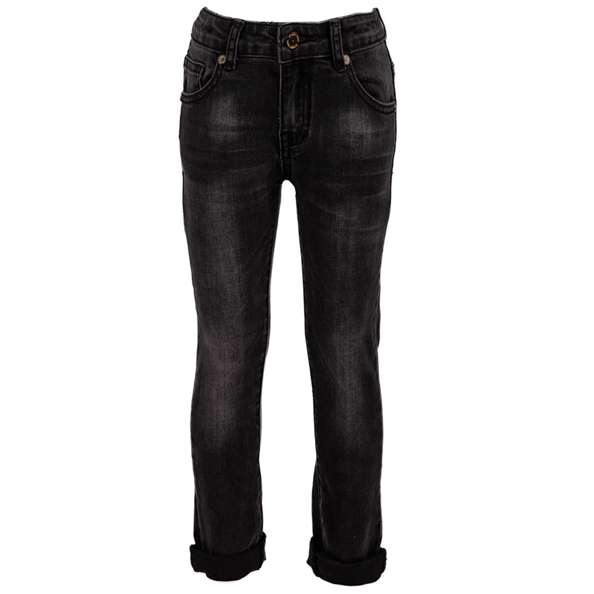 Τζιν παντελόνι STREET GANG - ΜΑΥΡΟ