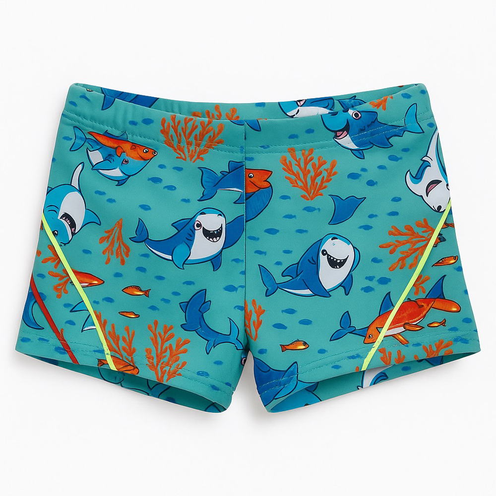 Βρεφικό μαγιό boxer YES DO KIDS αγόρι - ΤΥΡΚΟΥΑΖ