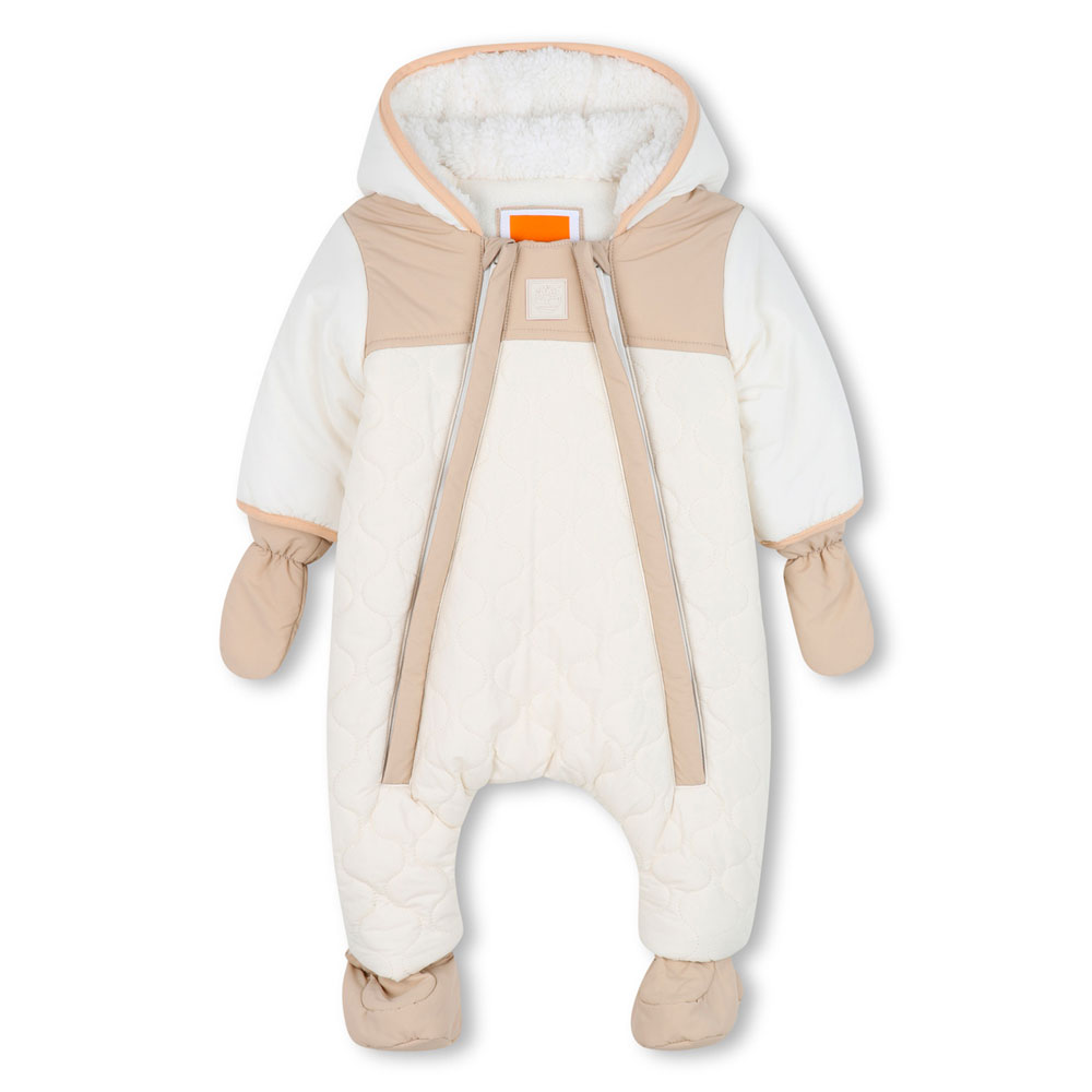 Βρεφικό φορμάκι εξόδου TIMERLAND αγόρι - ΕΚΡΟΥ