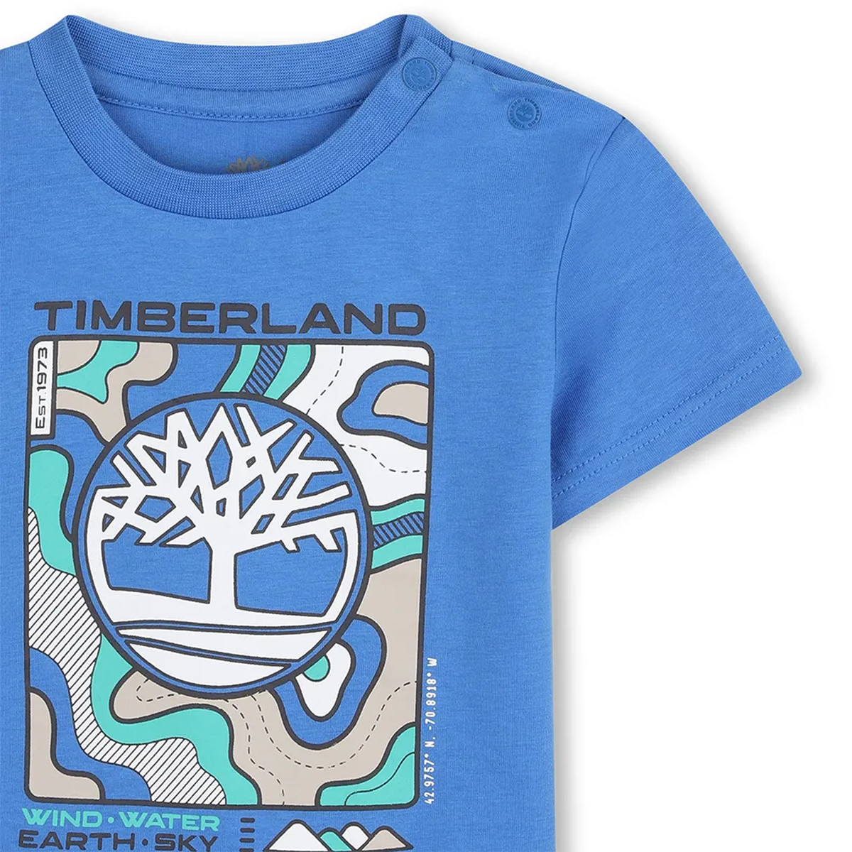 Βρεφική κοντομάνικη μπλούζα TIMBERLAND αγόρι - 3