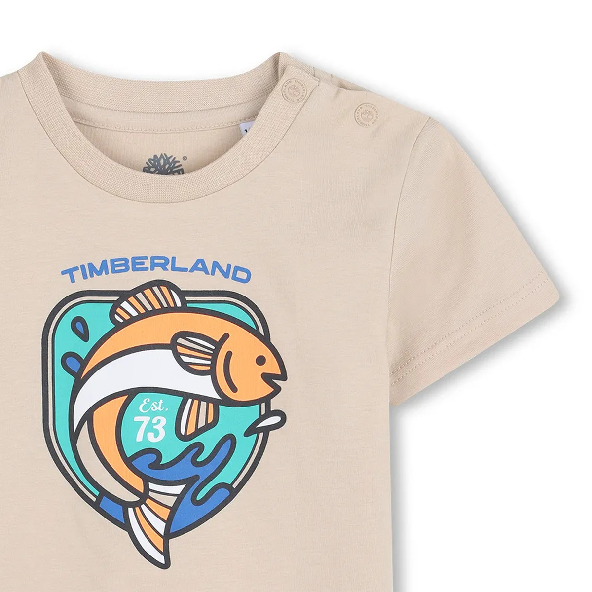 Βρεφική κοντομάνικη μπλούζα TIMBERLAND αγόρι - 3
