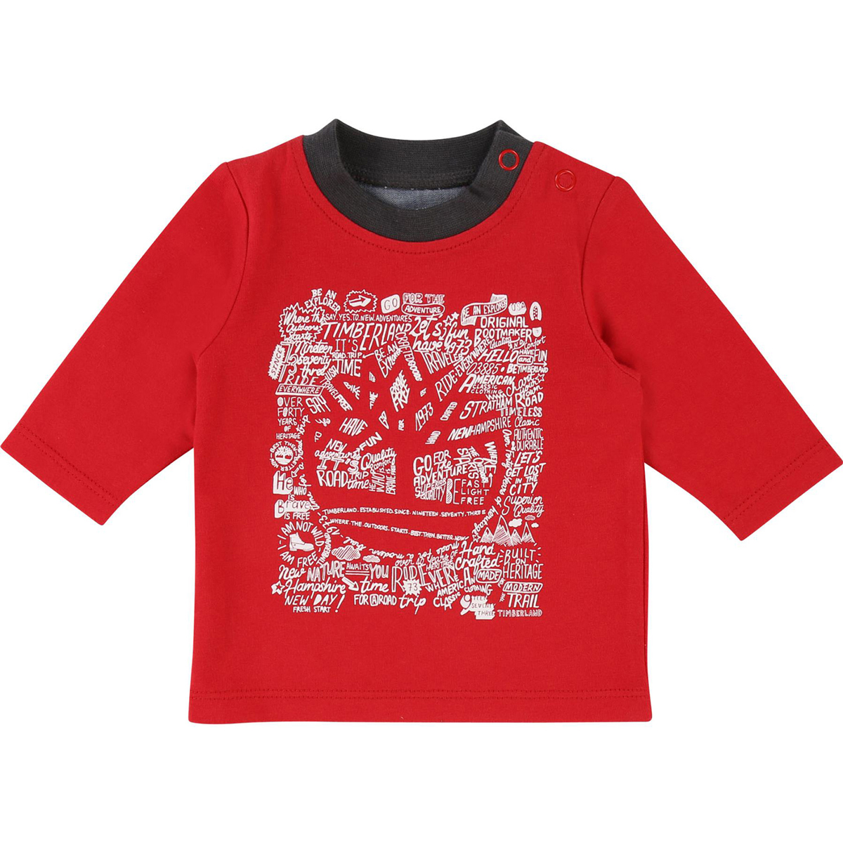 Μπλούζα  Timberland - ΚΟΚΚΙΝΟ