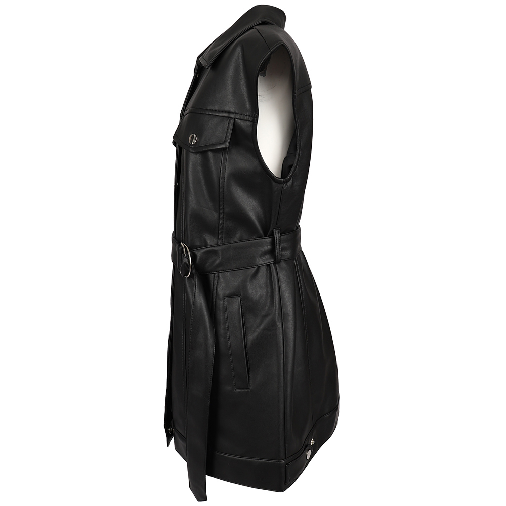 Δερμάτινο φόρεμα TO BE TOO - 2