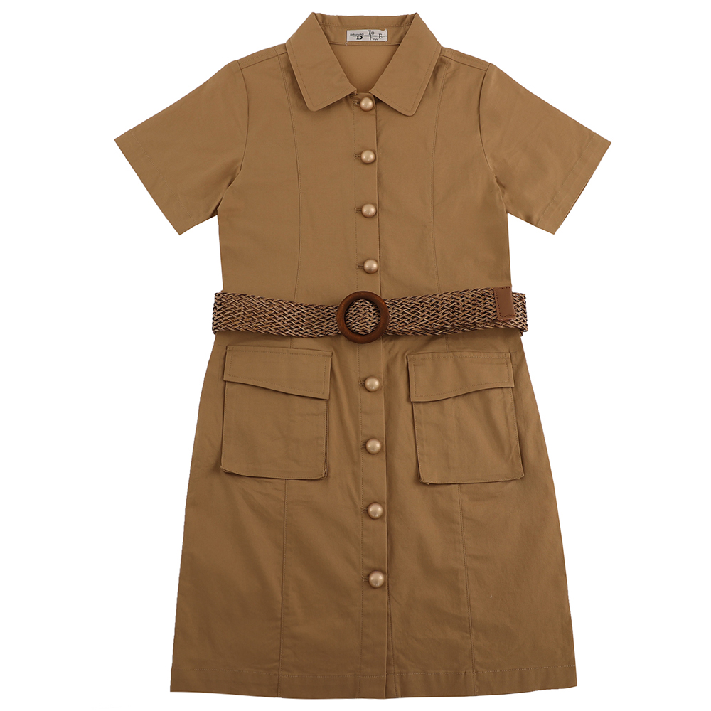 Φόρεμα TO BE TOO κορίτσι - ΚΑΜΕΛ