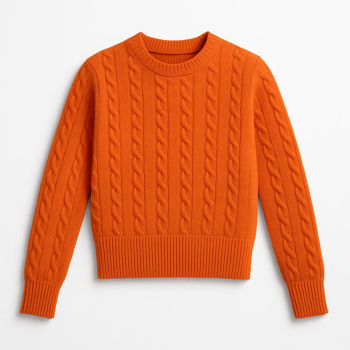 Πλεκτή μπλούζα TO BE TOO κορίτσι - ΠΟΡΤΟΚΑΛΙ