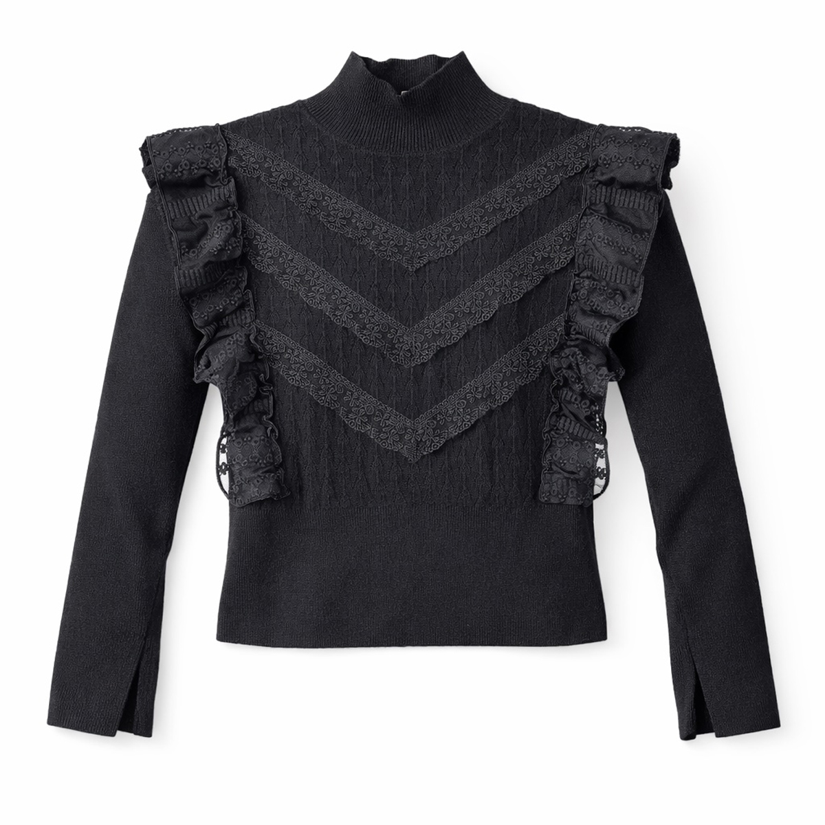 Πλεκτή μπλούζα TO BE TOO κορίτσι - 1