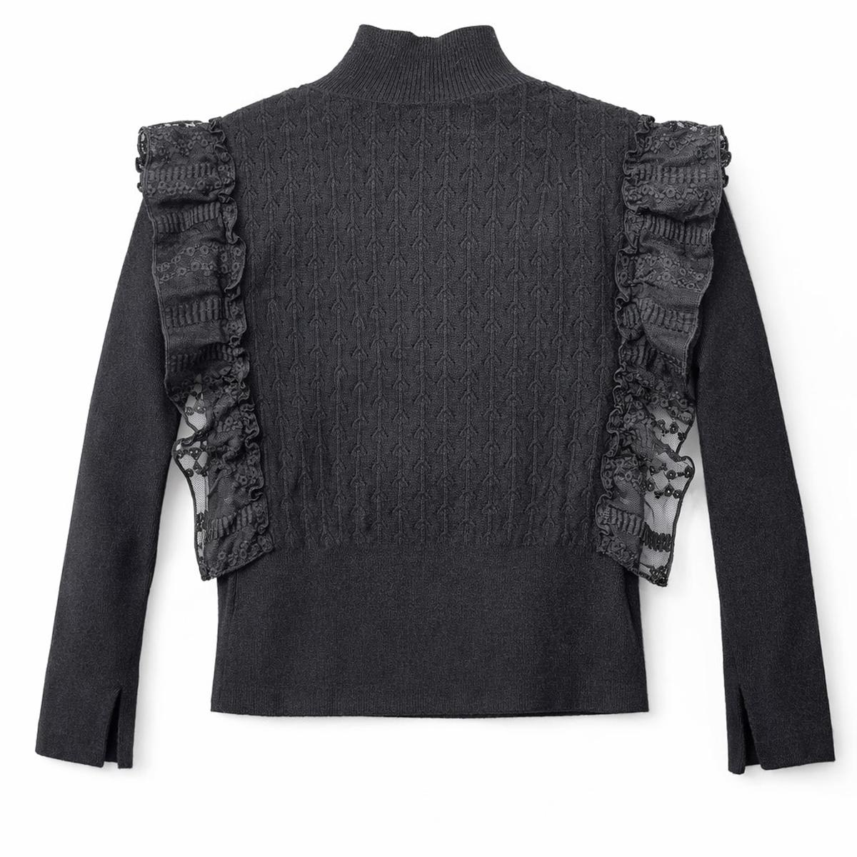 Πλεκτή μπλούζα TO BE TOO κορίτσι - 2