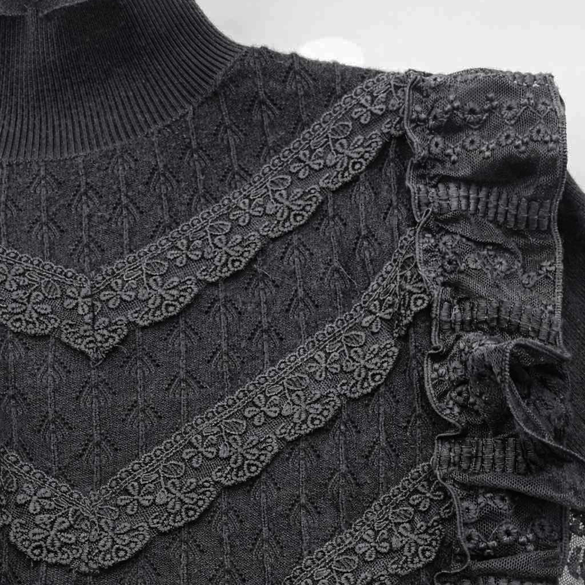 Πλεκτή μπλούζα TO BE TOO κορίτσι - 3