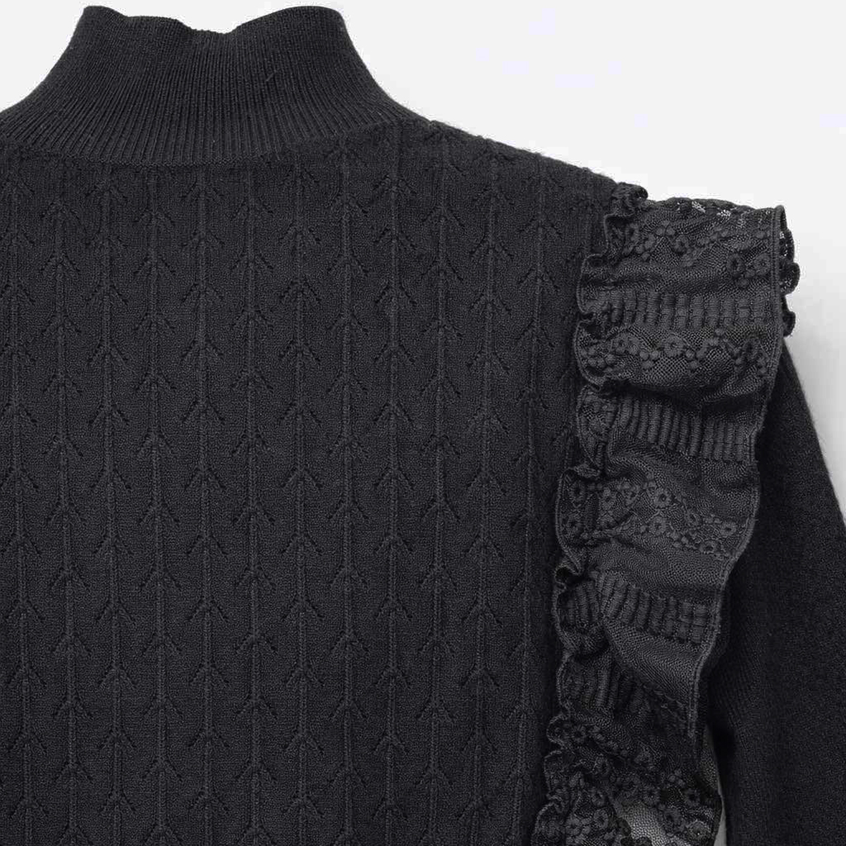 Πλεκτή μπλούζα TO BE TOO κορίτσι - 4