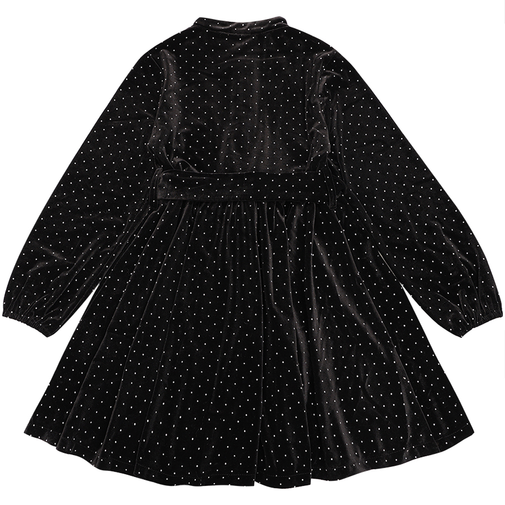 Βελούδινο φόρεμα TO BE TOO κορίτσι - 2