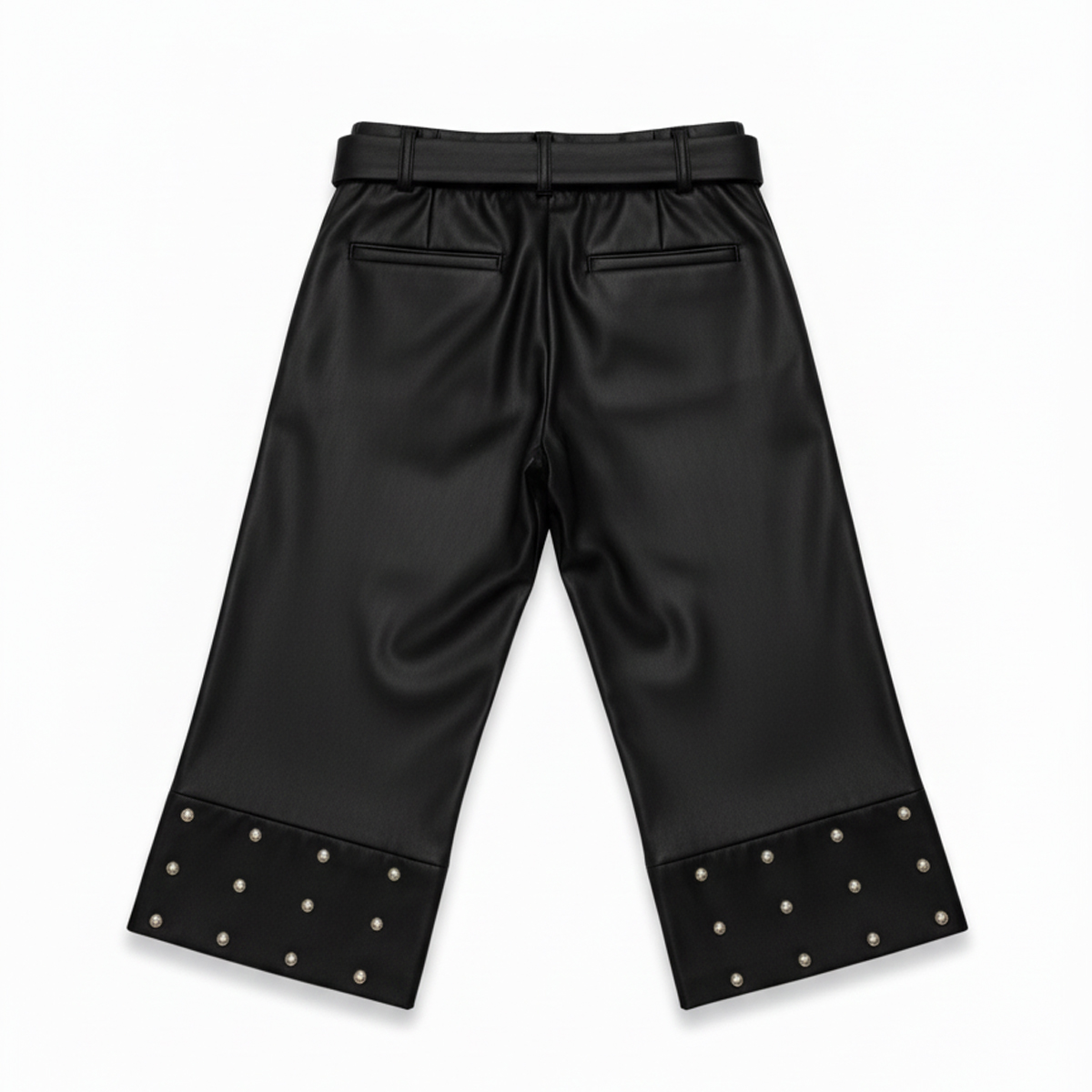 Δερμάτινη ζιπ κιλοτ  TO BE TOO - 2