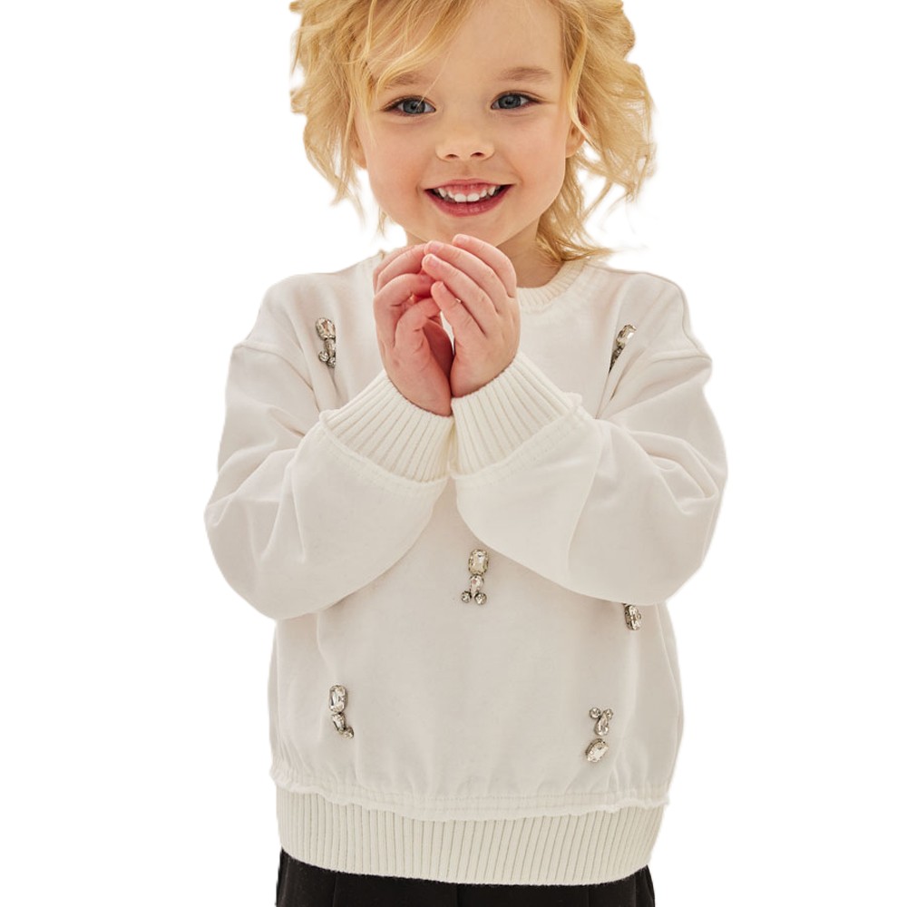 Παιδική μπλούζα φούτερ TO BE TOO κορίτσι - 2