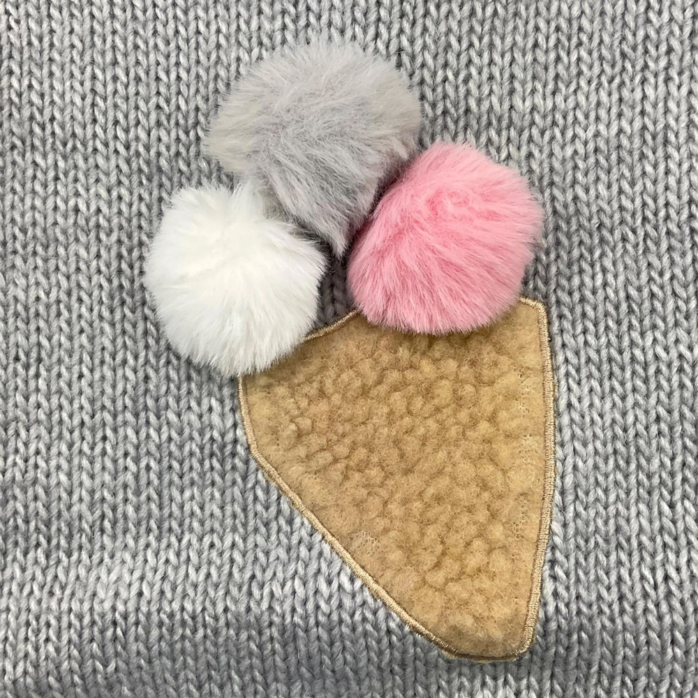 Παιδική πλεκτή μπλούζα TO BE TOO κορίτσι - 3