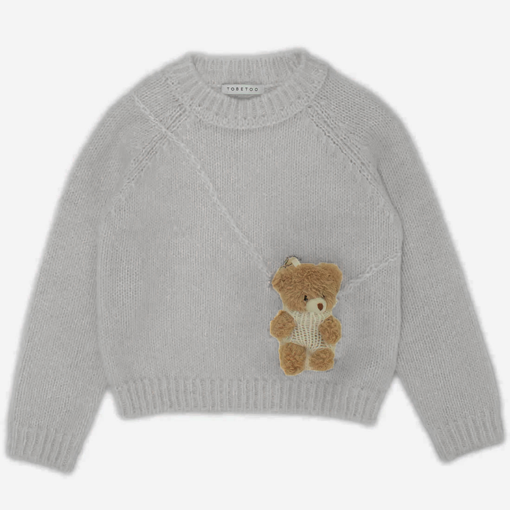 Παιδικό πλεκτό πουλόβερ TO BE TOO κορίτσι - 1