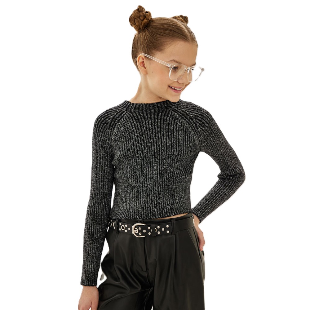 Παιδική πλεκτή μπλούζα TO BE TOO κορίτσι - 2