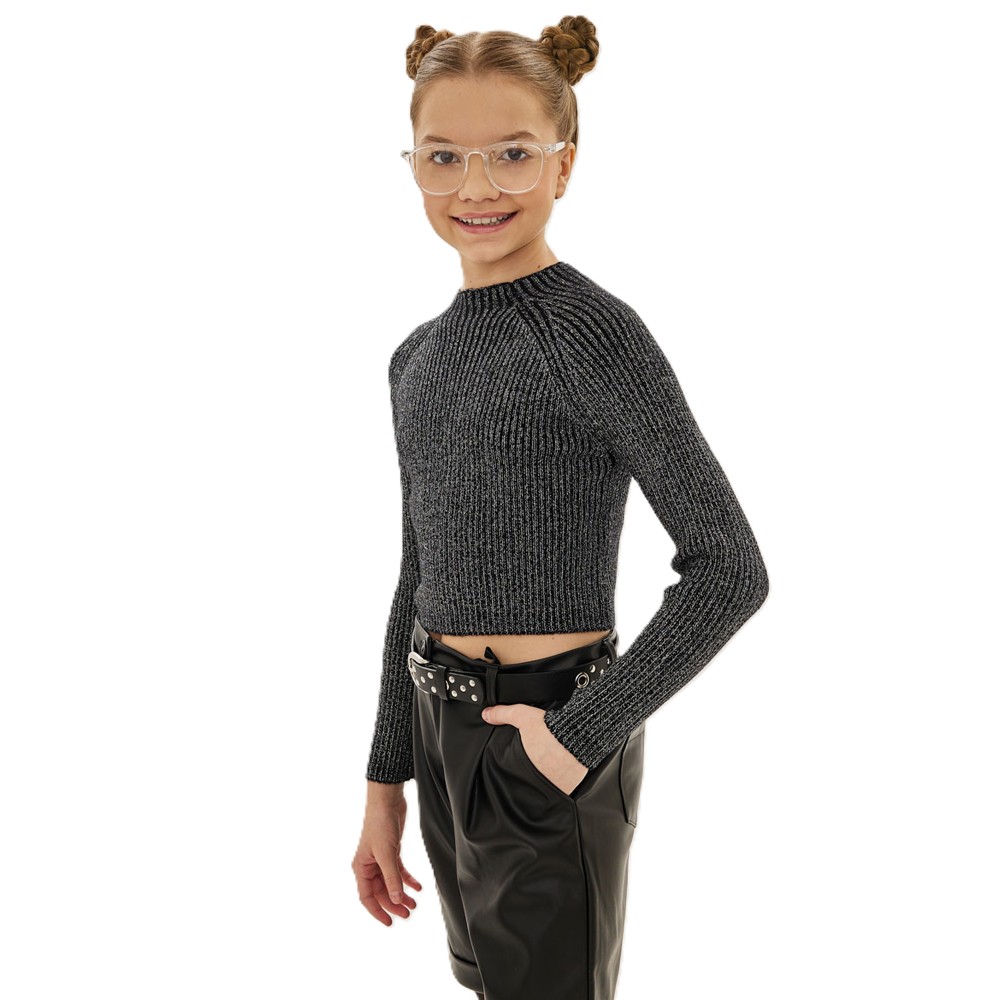 Παιδική πλεκτή μπλούζα TO BE TOO κορίτσι - 3