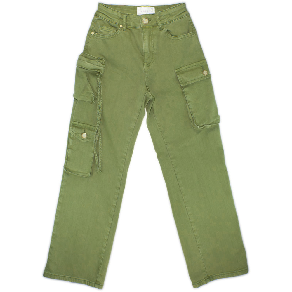 Παιδικό cargo παντελόνι TO BE TOO κορίτσι - 1