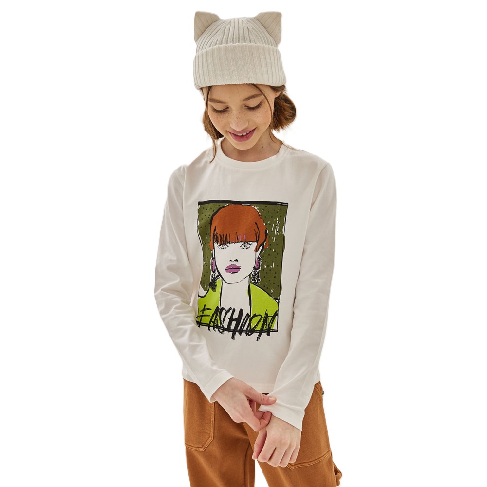 Παιδική μακρυμάνικη μπλούζα TO BE TOO κορίτσι - 2