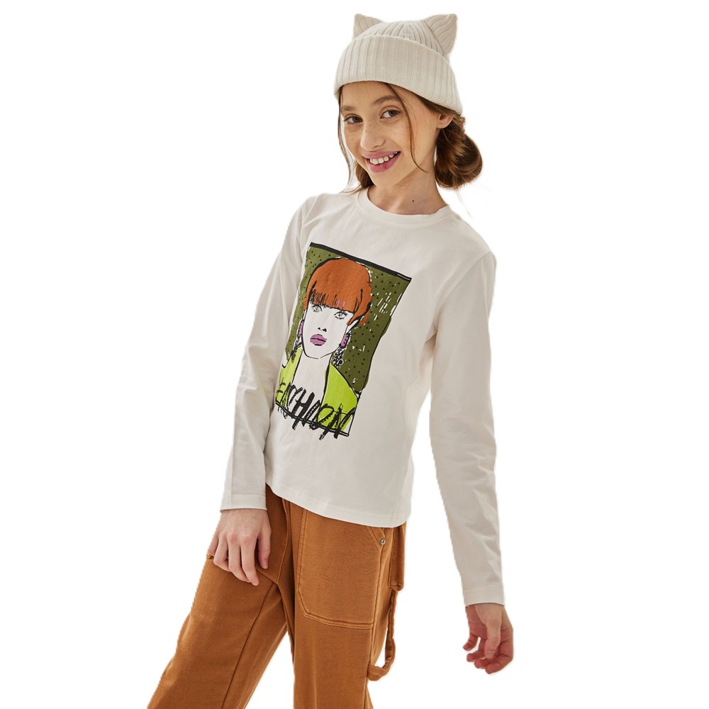 Παιδική μακρυμάνικη μπλούζα TO BE TOO κορίτσι - 4