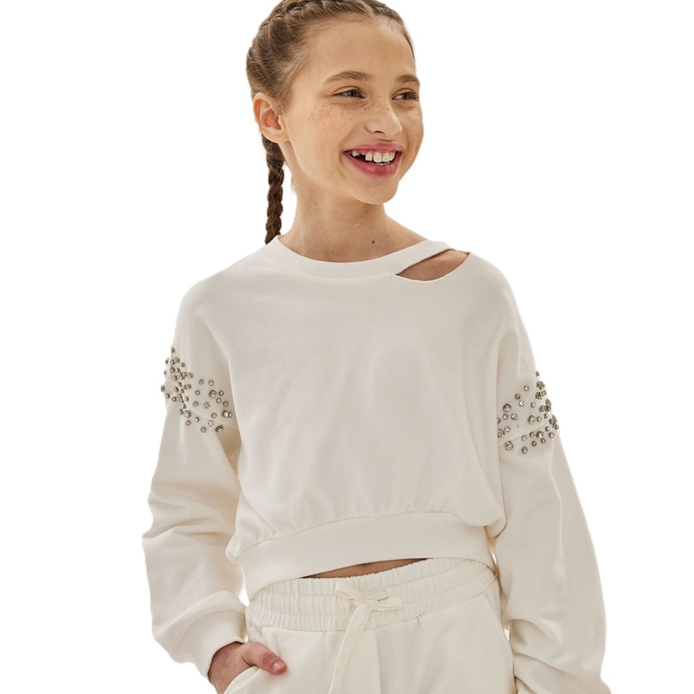 Παιδική μπλούζα φούτερ TO BE TOO κορίτσι - 2