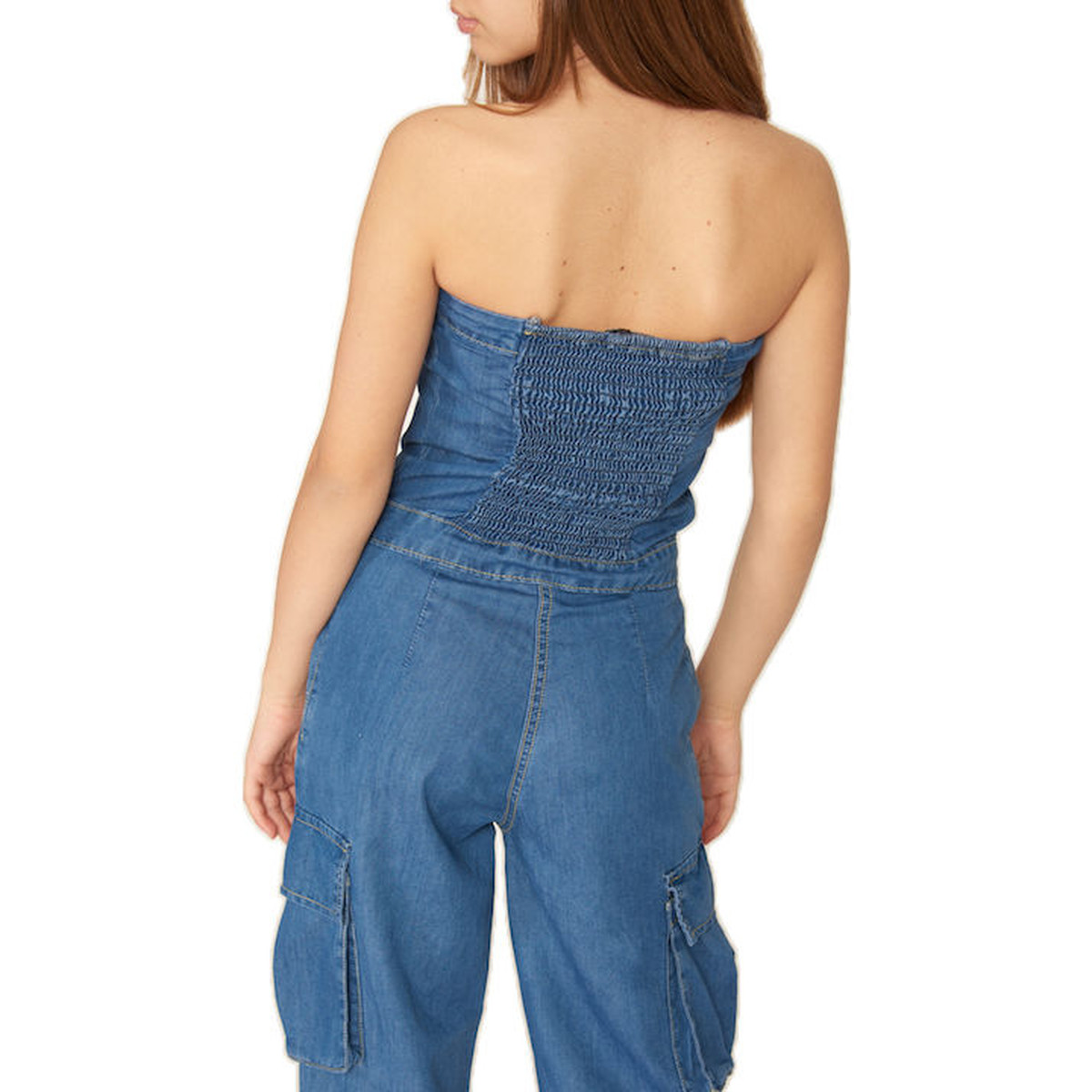 Παιδική τζιν ολόσωμη φόρμα TO BE TOO κορίτσι - 2