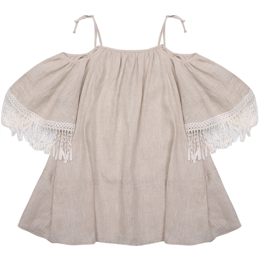 Παιδικό λινό φόρεμα TO BE TOO κορίτσι - 2