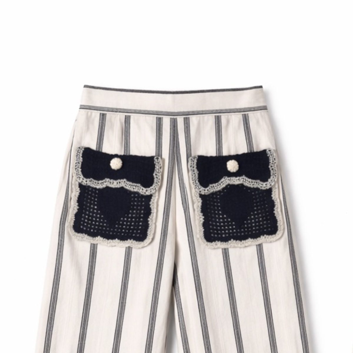 Παιδικό ριγέ παντελόνι TO BE TOO κορίτσι - 3