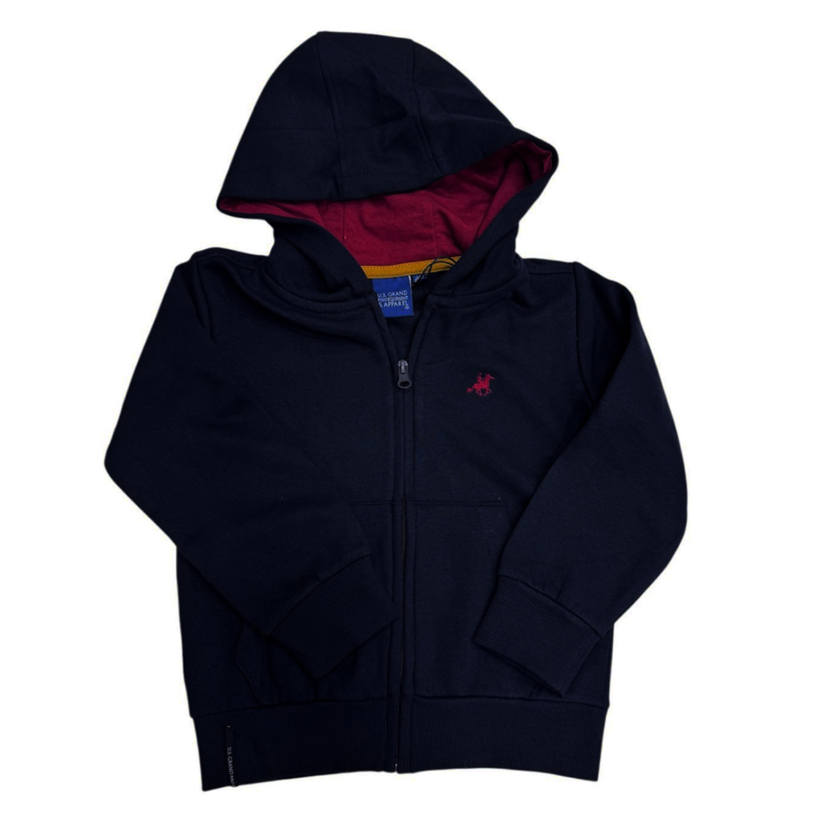 Ζακέτα φούτερ US POLO - NAVY