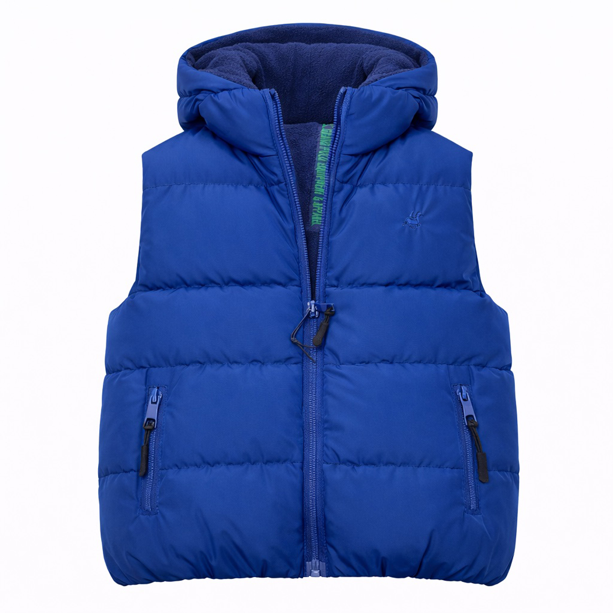 Βρεφικό αμάνικο μπουφάν US POLO αγόρι - ΜΠΛΕ