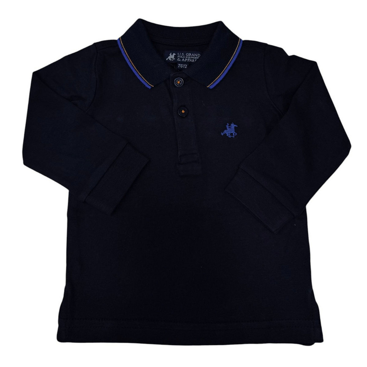 Παιδική μακρυμάνικη μπλούζα πολο US POLO αγόρι - 1