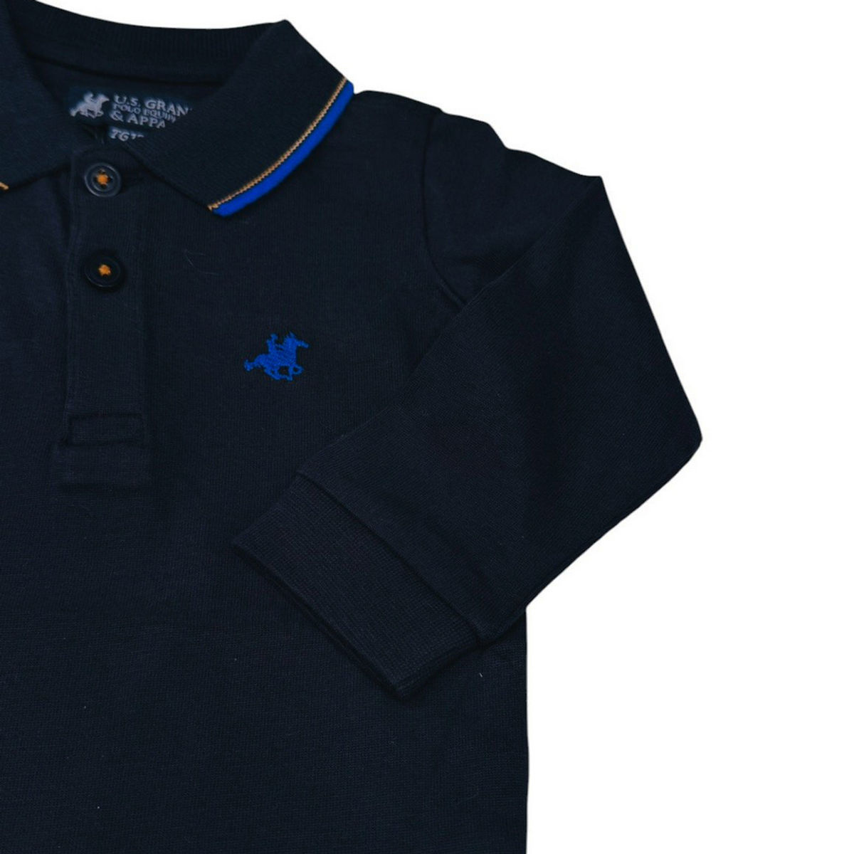 Παιδική μακρυμάνικη μπλούζα πολο US POLO αγόρι - 3