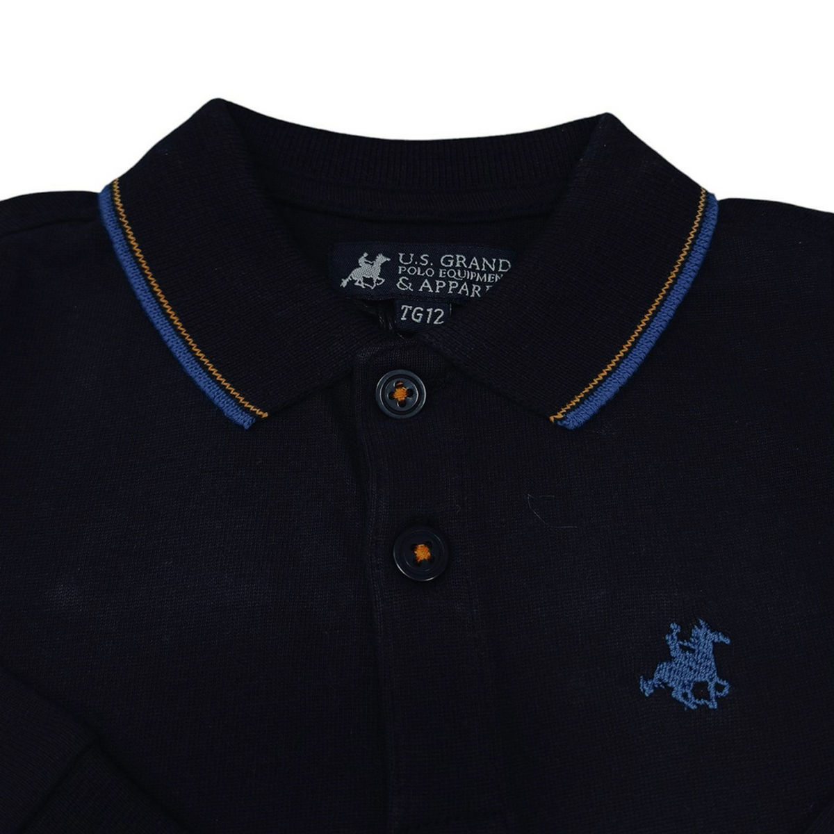 Παιδική μακρυμάνικη μπλούζα πόλο US POLO αγόρι - 2