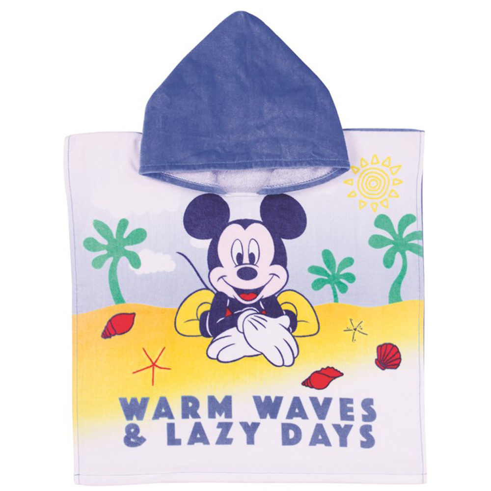 Παιδική πετσέτα poncho Disney by ELLEPI αγόρι - ΠΟΛΥΧΡΩΜΟ