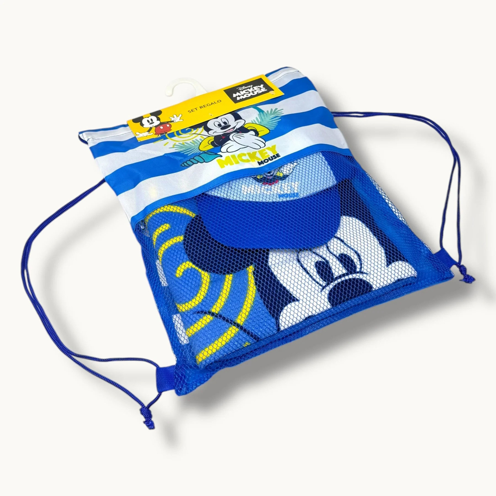 Παιδικό σετ καπέλο με πετσέτα Disney by ELLEPI αγόρι - ΜΠΛΕ