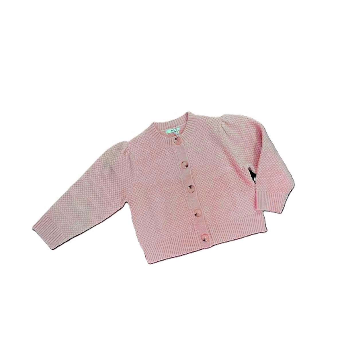 Πλεκτή ζακέτα Y CLU - ΡΟΖ