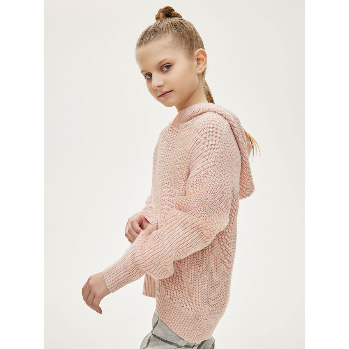 Πλεκτή μπλούζα Y CLU κορίτσι - 4