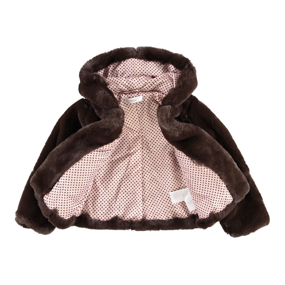 Γούνινο παλτό Y CLU κορίτσι - 2