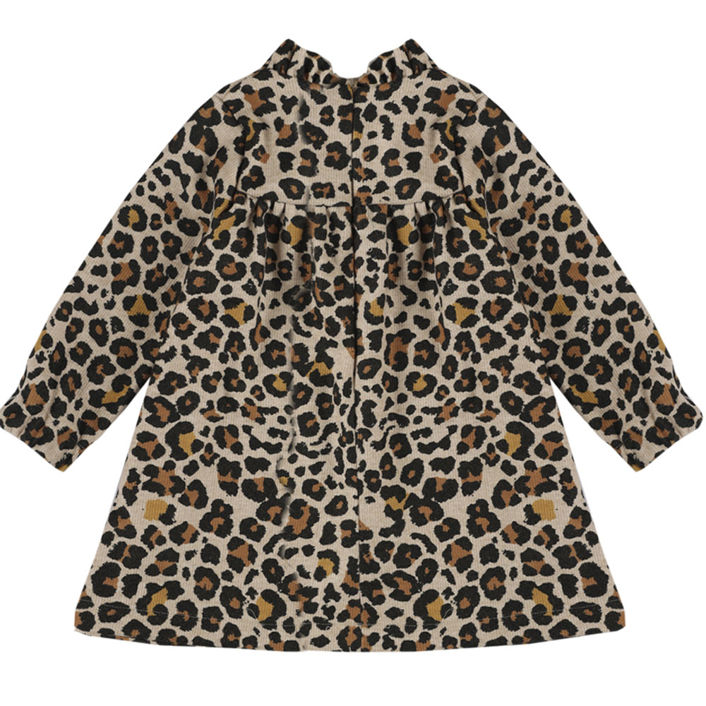 Παιδικό λεοπάρ φόρεμα Y CLU κορίτσι - 2